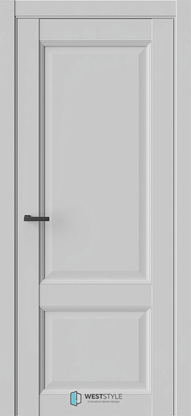 Межкомнатная дверь Enika 3 Серый (ДГ)