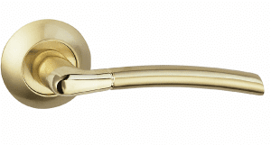 Дверные ручки CLASSICO A-13-10 Золото/золото матовое