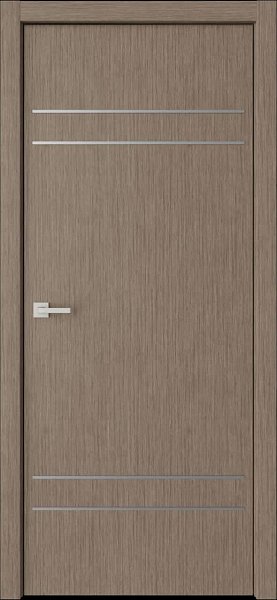 Dream Doors ЛАЙН - 3 Щитовые двери с алюминиевыми молдингами