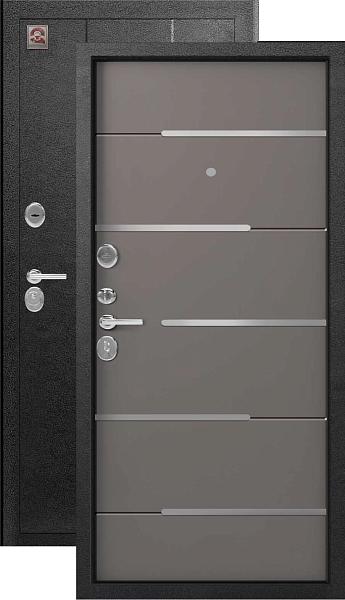 Сейф-дверь входная Центурион C-108 софт серый